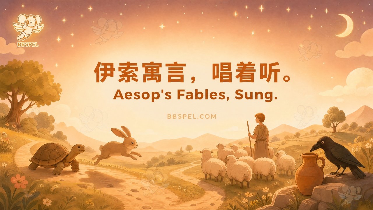 伊索寓言，唱着听。