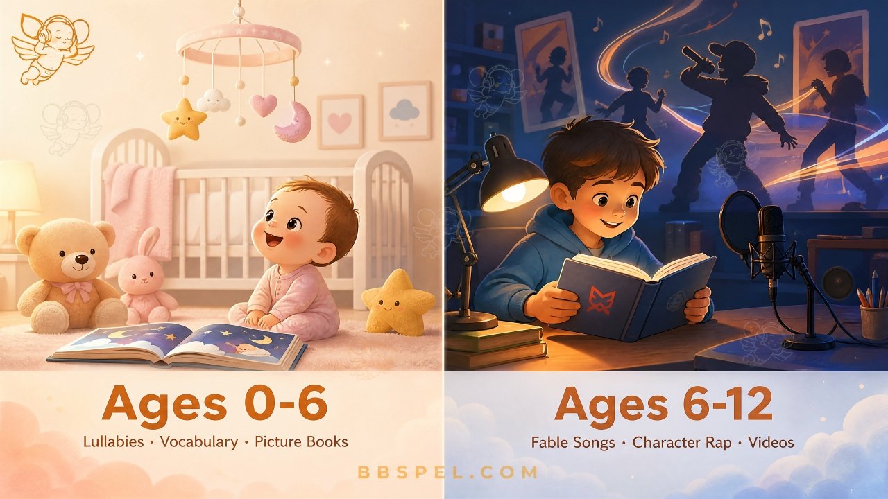 Ages 0-6 Early Start · Ages 6-12 Advanced